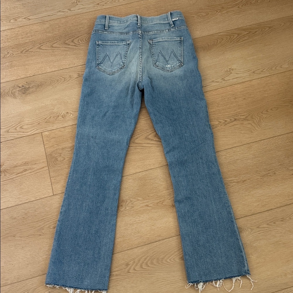 MOTHER Light Blue distressed jeans - Picture 3 of 4